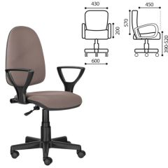 Кресло BRABIX "Prestige Ergo MG-311" (ткань, бежевое) 531873 в Можге - mozhga.mebel24.online | фото 2