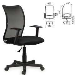 Кресло BRABIX "Spring MG-307" (черное TW) 531406 в Можге - mozhga.mebel24.online | фото 2