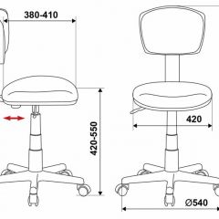 Кресло Бюрократ CH-299/G/15-48 серый в Можге - mozhga.mebel24.online | фото 3
