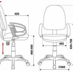 Кресло Бюрократ CH-300/BLACK черный JP-15-2 в Можге - mozhga.mebel24.online | фото 4