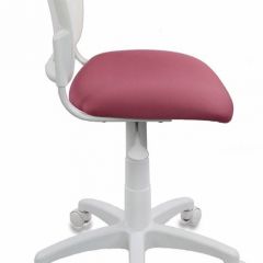 Кресло детское Бюрократ CH-W296NX/26-31 белый TW-15 розовый 26-31 в Можге - mozhga.mebel24.online | фото 2