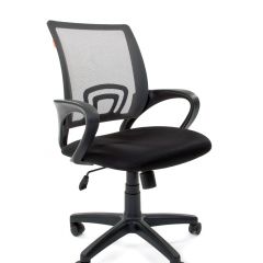 Кресло для оператора CHAIRMAN 696 black (ткань TW-11/сетка TW-04) в Можге - mozhga.mebel24.online | фото