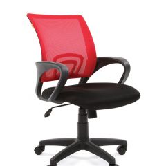Кресло для оператора CHAIRMAN 696 black (ткань TW-11/сетка TW-69) в Можге - mozhga.mebel24.online | фото
