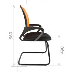 Кресло для оператора CHAIRMAN 696 V (ткань TW-11/сетка TW-69) в Можге - mozhga.mebel24.online | фото 4