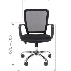 Кресло для оператора CHAIRMAN 698 хром (ткань TW 11/сетка TW 01) в Можге - mozhga.mebel24.online | фото 6