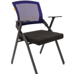 Кресло для посетителей CHAIRMAN NEXX (ткань стандарт черный/сетка DW-61) в Можге - mozhga.mebel24.online | фото 1