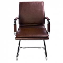 Кресло для посетителя Бюрократ CH-993-Low-V/Brown коричневый в Можге - mozhga.mebel24.online | фото 4