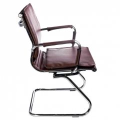 Кресло для посетителя Бюрократ CH-993-Low-V/Brown коричневый в Можге - mozhga.mebel24.online | фото 2