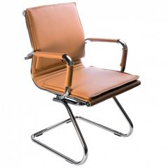 Кресло для посетителя Бюрократ CH-993-Low-V/Camel светло-коричневый в Можге - mozhga.mebel24.online | фото
