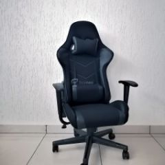 Кресло геймерское Barneo K-50 (черная сетка черные вставки) в Можге - mozhga.mebel24.online | фото