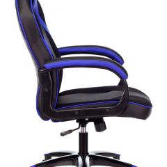Кресло игровое Бюрократ VIKING 2 AERO BLUE черный/синий в Можге - mozhga.mebel24.online | фото 3