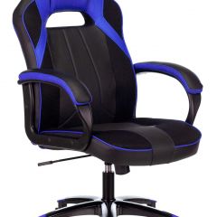 Кресло игровое Бюрократ VIKING 2 AERO BLUE черный/синий в Можге - mozhga.mebel24.online | фото