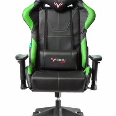 Кресло игровое Бюрократ VIKING 5 AERO LGREEN черный/салатовый в Можге - mozhga.mebel24.online | фото 2