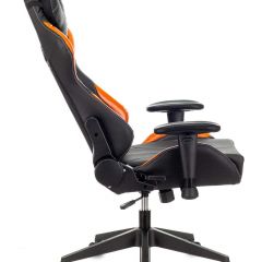 Кресло игровое Бюрократ VIKING 5 AERO ORANGE черный/оранжевый в Можге - mozhga.mebel24.online | фото 2