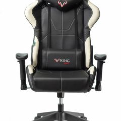 Кресло игровое Бюрократ VIKING 5 AERO WHITE черный/белый в Можге - mozhga.mebel24.online | фото 3