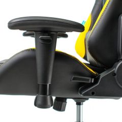 Кресло игровое Бюрократ VIKING 5 AERO YELLOW черный/желтый в Можге - mozhga.mebel24.online | фото 5