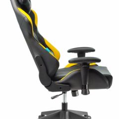 Кресло игровое Бюрократ VIKING 5 AERO YELLOW черный/желтый в Можге - mozhga.mebel24.online | фото 2