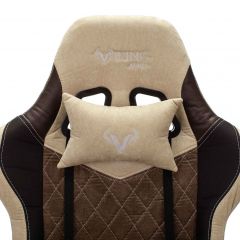 Кресло игровое Бюрократ VIKING 7 KNIGHT BR FABRIC коричневый/бежевый в Можге - mozhga.mebel24.online | фото 6