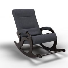 Кресло-качалка Тироль 12-Т-ГР (тканьвенге) ГРАФИТ в Можге - mozhga.mebel24.online | фото