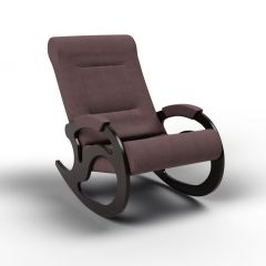Кресло-качалка Вилла 11-Т-КМ (тканьвенге) КОФЕ С МОЛОКОМ в Можге - mozhga.mebel24.online | фото