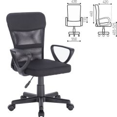 Кресло КОМПАКТНОЕ BRABIX "Jet MG-315" (черное) 531839 в Можге - mozhga.mebel24.online | фото 2