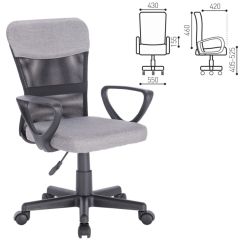 Кресло КОМПАКТНОЕ BRABIX "Jet MG-315" (серое) 531840 в Можге - mozhga.mebel24.online | фото 2