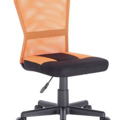 Кресло компактное BRABIX "Smart MG-313" черное/оранжевое, 531844 в Можге - mozhga.mebel24.online | фото