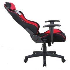 Кресло компьютерное BRABIX GT Racer GM-101 + подушка (ткань) черное/красное (531820) в Можге - mozhga.mebel24.online | фото 5