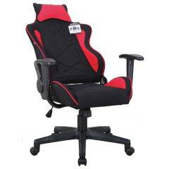 Кресло компьютерное BRABIX GT Racer GM-101 + подушка (ткань) черное/красное (531820) в Можге - mozhga.mebel24.online | фото 4