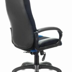 Кресло компьютерное BRABIX PREMIUM "Rapid GM-102" (экокожа/ткань, черное/синее) 532106 в Можге - mozhga.mebel24.online | фото 4