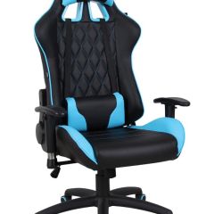 Кресло компьютерное BRABIX "GT Master GM-110" (черное/голубое) 531928 в Можге - mozhga.mebel24.online | фото