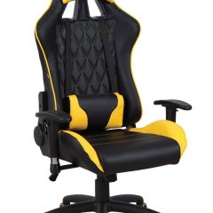 Кресло компьютерное BRABIX "GT Master GM-110" (черное/желтое) 531927 в Можге - mozhga.mebel24.online | фото