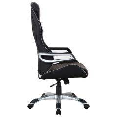 Кресло компьютерное BRABIX Techno GM-002 (ткань) черное/серое, вставки белые (531815) в Можге - mozhga.mebel24.online | фото 4
