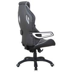 Кресло компьютерное BRABIX Techno Pro GM-003 (экокожа черное/серое, вставки серые) 531814 в Можге - mozhga.mebel24.online | фото 7