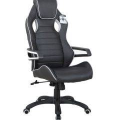 Кресло компьютерное BRABIX Techno Pro GM-003 (экокожа черное/серое, вставки серые) 531814 в Можге - mozhga.mebel24.online | фото 2