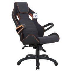 Кресло компьютерное BRABIX Techno Pro GM-003 (ткань черное/серое, вставки оранжевые) 531813 в Можге - mozhga.mebel24.online | фото 8