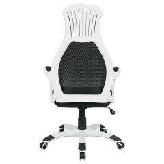 Кресло офисное BRABIX PREMIUM "Genesis EX-517" (белый/черный) 531573 в Можге - mozhga.mebel24.online | фото 4