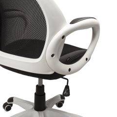 Кресло офисное BRABIX PREMIUM "Genesis EX-517" (белый/черный) 531573 в Можге - mozhga.mebel24.online | фото 5