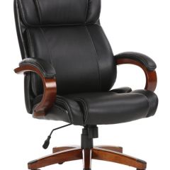 Кресло офисное BRABIX PREMIUM "Magnum EX-701" (дерево, рециклированная кожа, черное) 531827 в Можге - mozhga.mebel24.online | фото