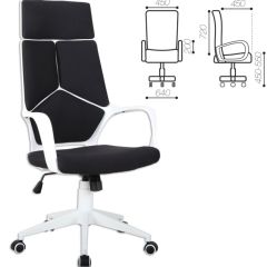 Кресло офисное BRABIX PREMIUM "Prime EX-515" (пластик белый, ткань, черное) 531812 в Можге - mozhga.mebel24.online | фото 2