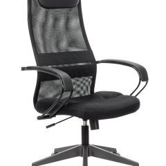 Кресло офисное BRABIX PREMIUM "Stalker EX-608 PL" (ткань-сетка/кожзам, черное) 532090 в Можге - mozhga.mebel24.online | фото