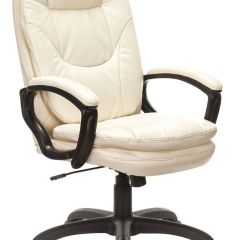 Кресло офисное BRABIX PREMIUM "Trend EX-568", экокожа, бежевое, 532102 в Можге - mozhga.mebel24.online | фото