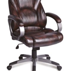 Кресло офисное BRABIX "Eldorado EX-504" (коричневое) 530875 в Можге - mozhga.mebel24.online | фото