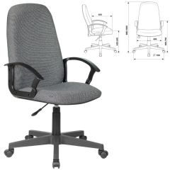 Кресло офисное BRABIX "Element EX-289", ткань, серое, 532093 в Можге - mozhga.mebel24.online | фото 2