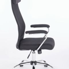 Кресло офисное BRABIX "Flight EX-540" (хром, черное) 531847 в Можге - mozhga.mebel24.online | фото 3