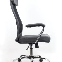 Кресло офисное BRABIX "Flight EX-540" (хром, ткань, сетка, серое) 531848 в Можге - mozhga.mebel24.online | фото 3