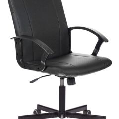 Кресло офисное BRABIX "Simple EX-521" (экокожа, черное) 532103 в Можге - mozhga.mebel24.online | фото