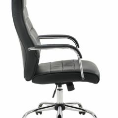 Кресло офисное BRABIX "Stark EX-547" (экокожа, хром, черное) 531948 в Можге - mozhga.mebel24.online | фото 3