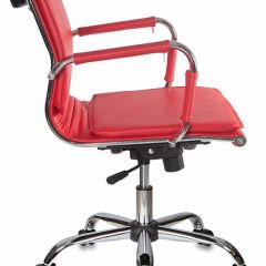 Кресло руководителя Бюрократ CH-993-LOW/RED красный в Можге - mozhga.mebel24.online | фото 2