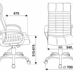 Кресло руководителя Бюрократ KB-10/BLACK в Можге - mozhga.mebel24.online | фото 4